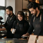پیشبند تبلیغاتی چگونه برند کافه و رستوران را ماندگار می‌کند؟